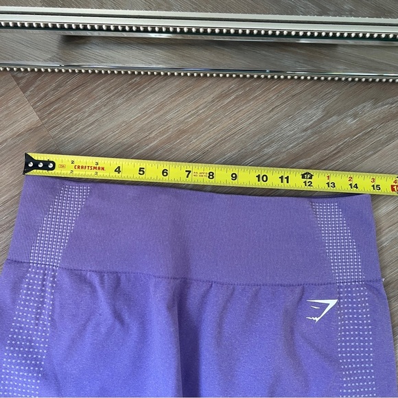 Gymshark Vital Seamless Shorts – Functional Purple Marl  xl - Picture 7 of 8
